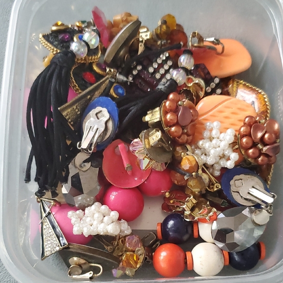 Jewelry - Colorful Vintage Earring Collection